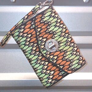 Vera Bradley "Sierra Stream" Wristlet Wallet